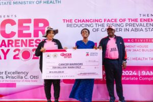 Mrs. Priscilla Otti Highlights Importance of Early Detection in Tackling Cancer.