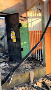 Breaking: Fire outbreak in Aba. (Photos)