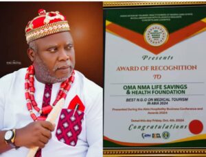 REVEALED: Why Oma Nma Life Saving and Health Foundation emerged BEST NGO IN ABIA STATE